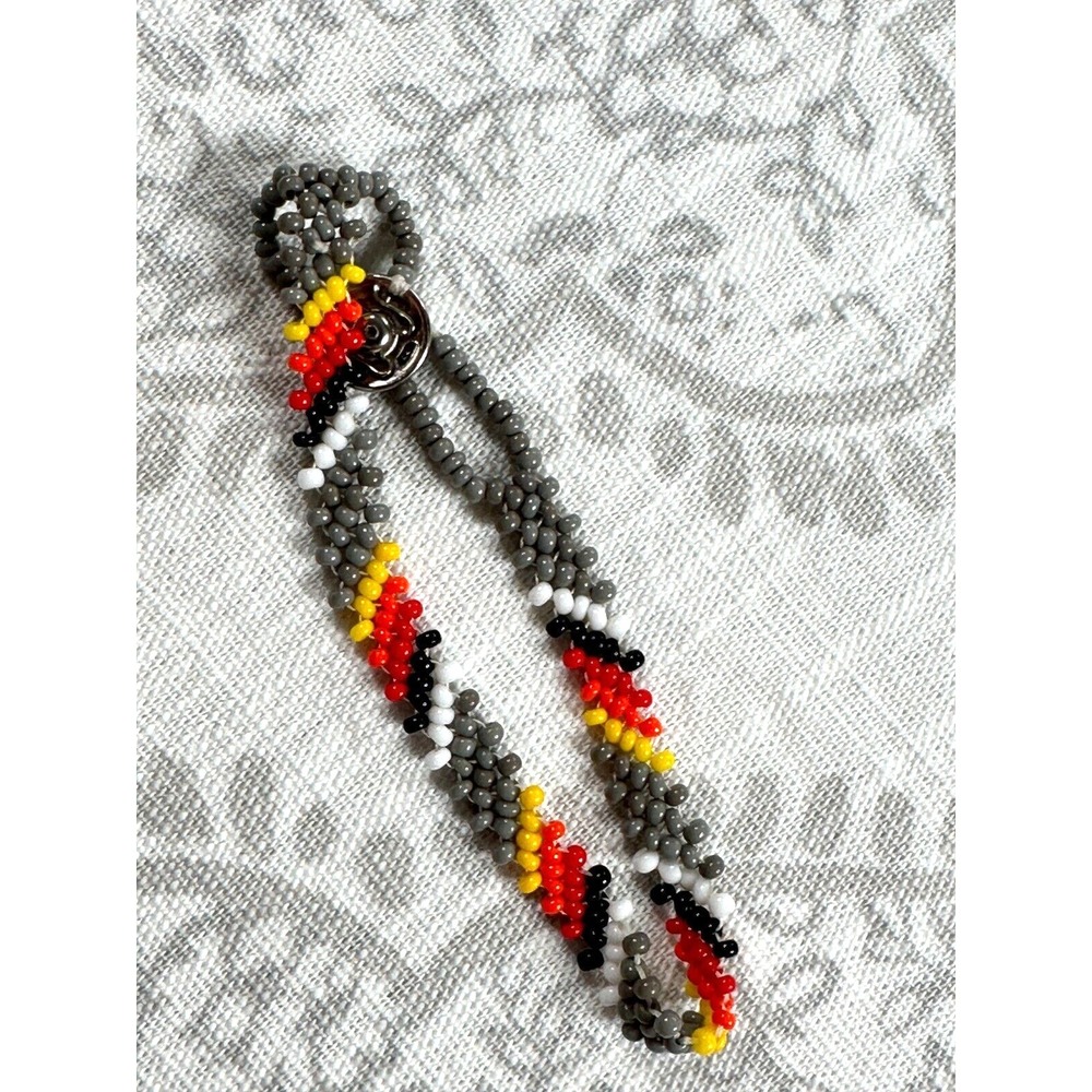 Vintage Native American Bead‎ Beaded Bracelet Handmade Child Wrist Montana